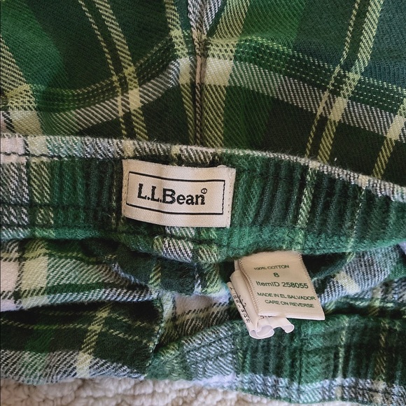 L.L. Bean 100% Cotton pajama sz 8 - Picture 4 of 4